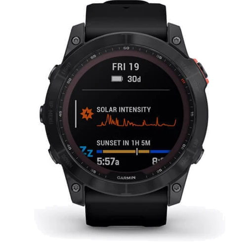 Смарт-часы Garmin Fenix 7X Solar Slate grey with black band (010-02541-01): Производитель Garmin