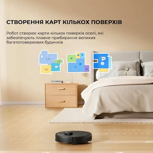 Робот уборщик Dreame D9 Max Gen2 Black (RLD34GA-Bl) фото 12