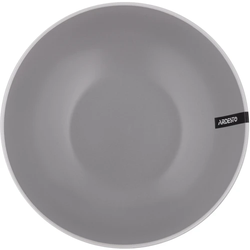 Тарілка супова Ardesto Cremona Dusty grey 20 см (AR2920GRC)