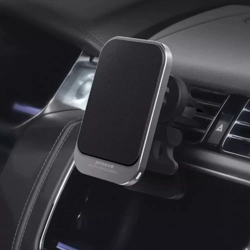 Держатель Proove Car Holder Wireless Charger MagSafe Square 15W Black for iPhone 16 I 15 I 14 I 13 I 12 series : Особенности MagSafe