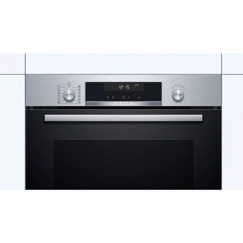 Духовой шкаф электрический Bosch HBG5780B6: Объем, л 71