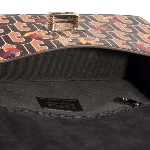 Женская сумка кросс боди Furla 1927 S Crossbody 24 Bafiaco бордовая (BAFIACOA.00670089S): Фактура Матовая, Зернистая