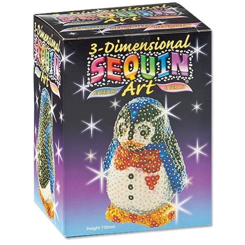 Набор для творчества Sequin Art 3D Пингвин