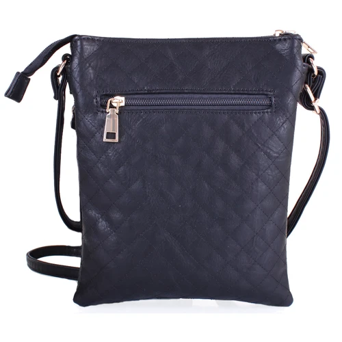 Жіноча сумка через плече Jessica чорна (KWPZ8012-black): Тип ручки Плечовий ремінь, Без ручки