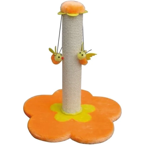 Когтеточка Croci Flowers Lily Лилия 40х40х44 см (C6020085): Высота столбика 44 см