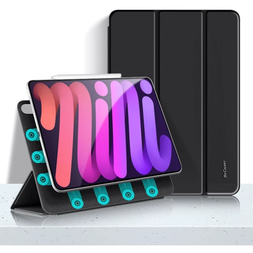 Аксесуар для iPad BeCover Case Book Magnetic Black (706836) для iPad mini 6 2021