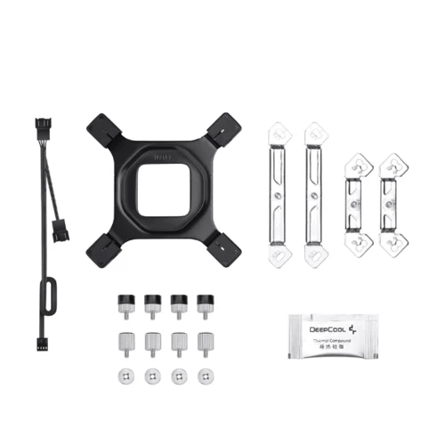 Кулер Deepcool AG620 Digital BK (R-AG620-BKNDMN-G-1): Кількість вентиляторів, шт 2