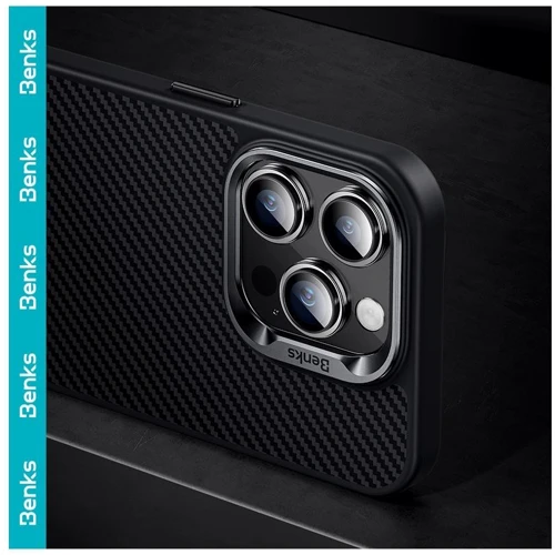 Чехол для iPhone Benks MagClap ArmorPro Case Black for iPhone 15 Pro Max фото 6