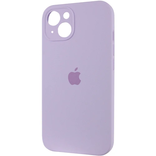Чехол для iPhone Mobile Case Silicone Case Full Camera Protective Lilac for iPhone 15 Plus: Материалы Силикон