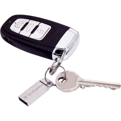 USB-флешка Verbatim 64GB Metal Executive USB 2.0 Silver (98750): Объем памяти 64 GB