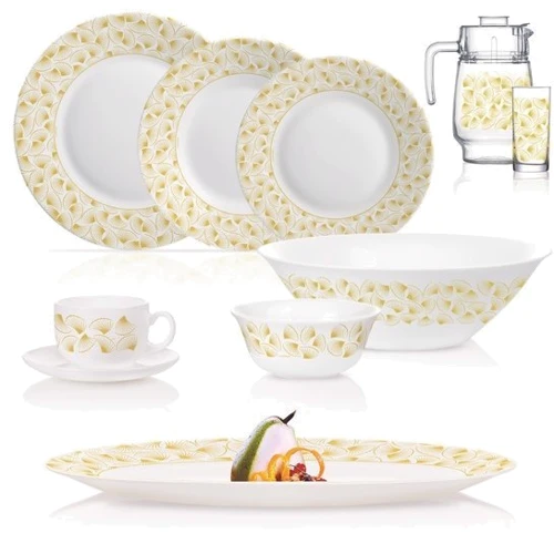 Столовий сервіз Luminarc Golden Shell 46 предметів (Q5452)