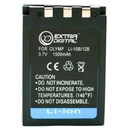 Аккумулятор ExtraDigital Olympus LI-10B, Li-12B, DB-L10: Тип аккумулятор