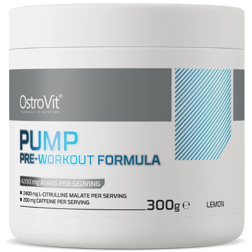 OstroVit PUMP Pre-Workout 300 g / 30 servings / Lemon