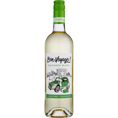 Вино Bon Voyage Sauvignon Blanc Alcohol Free біле напівсухе безалкогольне 0.75 (VTS1313810)
