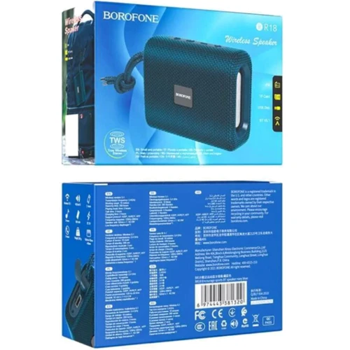 Акустика Borofone BR18 Dark Blue: Совместимость Android, iOS, Windows