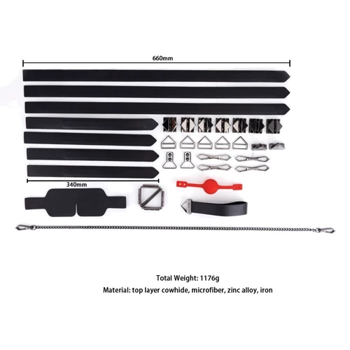 БДСМ-набір LOCKINK Bondage & Restraint Black Set