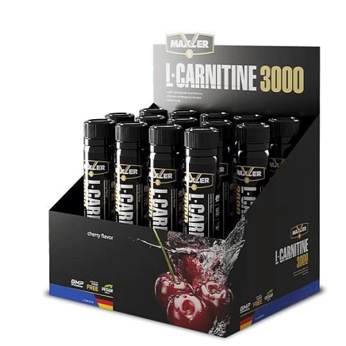 Жироспалювач Maxler L-Carnitine 3000 14 x 25 ml Сherry