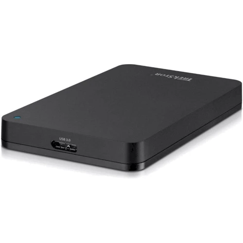 Зовнішній жорсткий диск TrekStor DataStation Pocket Pace Black 500GB (TS25-500PP): Розміри, мм 127x78x14
