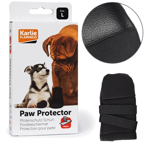 Защитный ботинок Flamingo Paw Protector для собак пород ретривер спаниель лабрадор L