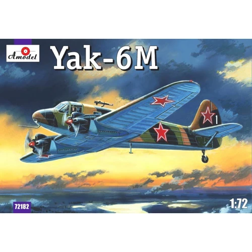 Модель Amodel Советский легкий транспортный самолет Як-6M (AMO72182)