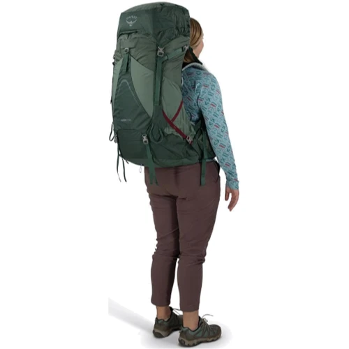 Рюкзак Рюкзак Osprey Aura AG LT 65 koseret/darjeeling spring green - WXS/S - зеленый (009.3288) фото 6