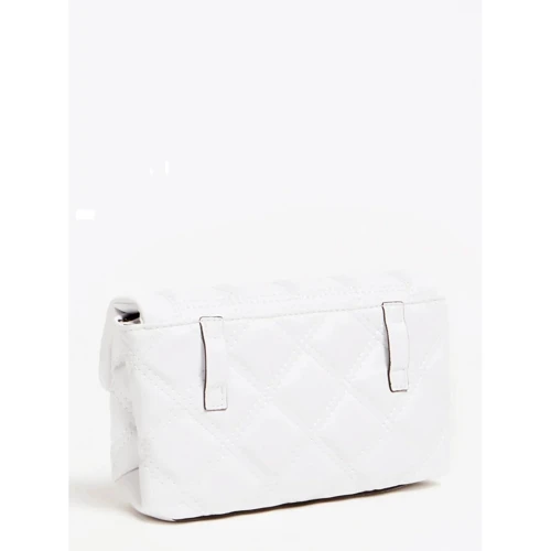 Женская поясная сумка Guess Kamina Cnvrtbl Xbody Belt Bag белая (HWVY8111810-WHI): Пол Женский