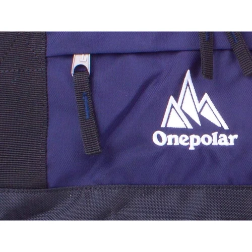 Мужская дорожная сумка Onepolar синяя (W2023-navy): Фактура Тканая, Матовая