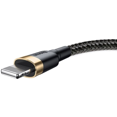 Кабель Baseus USB Cable to Lightning 1.5A 2m Gold/Black (CALKLF-CV1): Длина 2 м