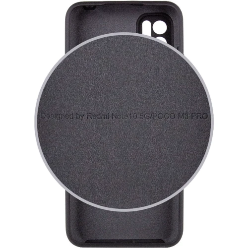 Чехол для телефонов Mobile Case Silicone Cover Shield Camera Black for Xiaomi Redmi Note 10 5G / Poco M3 Pro / Poco M3 Pro 5G: Тип накладка на заднюю часть