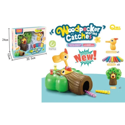 Игра BK Toys Дятел ловит червей (M9I)