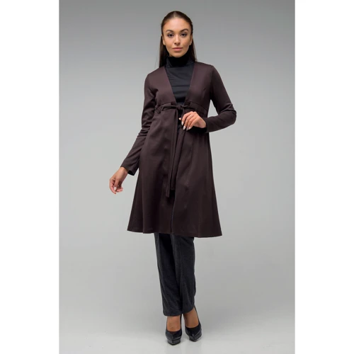 Кардиган FLFashion Шаде СКШ2664 46 коричневый