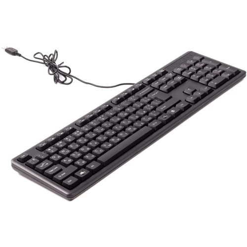 Клавіатура A4Tech KK-3 USB (Black): Підключення проводное