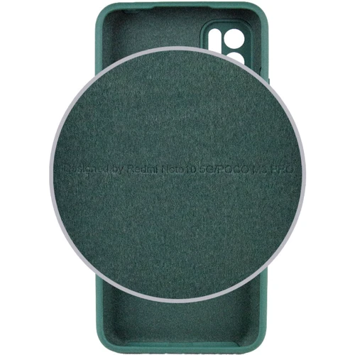 Чехол для телефонов Mobile Case Silicone Cover Shield Camera Pine Green for Xiaomi Redmi Note 10 5G / Poco M3 Pro / Poco M3 Pro 5G: Тип накладка на заднюю часть