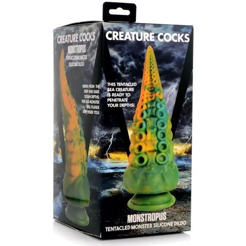 Фантазийный фаллоимитатор щупальце Осьминога Creature Cocks Monstropus Tentacled Silicone Dildo