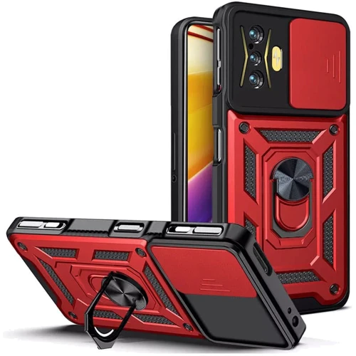 Чохол для телефона Mobile Case Camshield Serge Ring Red для Xiaomi Poco F4 GT