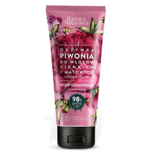 Barwa Cosmetics Barwa Natural Peony Hair Conditioner Кондиціонер для об'єму волосся з півонією 200ml
