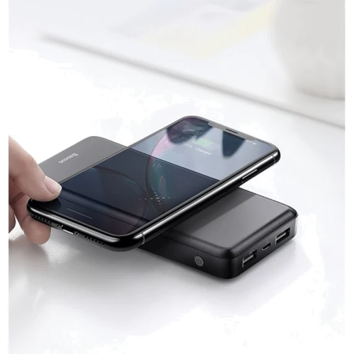 Внешний аккумулятор Baseus Power Bank 10000mAh Wireless Charger M36 Black (PPALL-M3601): Особенности беспроводная зарядка