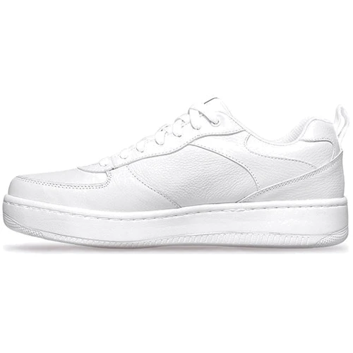Кеды Skechers Sport Court 92 237188 WHT 44.5 белые натуральная кожа демисезон: Материал верха Искусственная кожа, Натуральная кожа