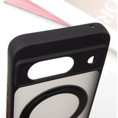 Чехол для телефонов Epik TPU Timeshield with MagSafe Black for Google Pixel 8a: Материал TPU (термополиуретан)