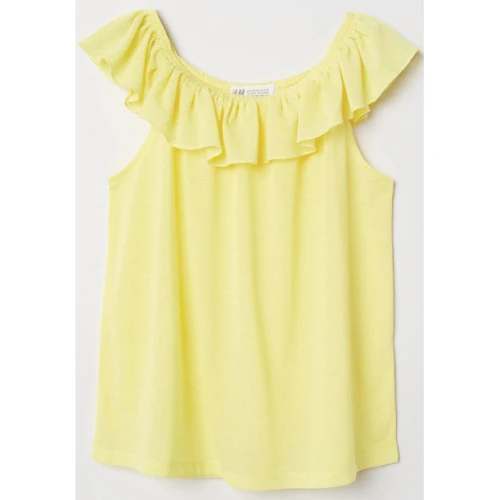 Топ H & M 6197777 158-164 см жовта