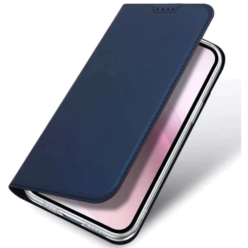 Чехол для iPhone Dux Ducis Case Blue for iPhone 16e: Материалы искусственная кожа