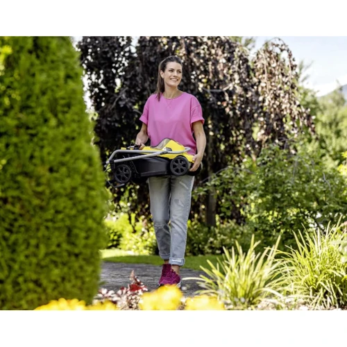 Газонокосилка аккумуляторная Karcher LMO 2-18 Battery 18В без АКБ та ЗУ (1.445-400.0): Материал корпуса Пластик