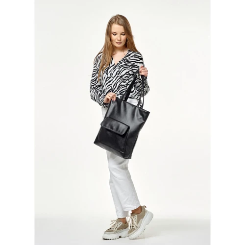 Жіноча сумка шоппер Sambag Shopper чорна (93251002): Тип Сумки