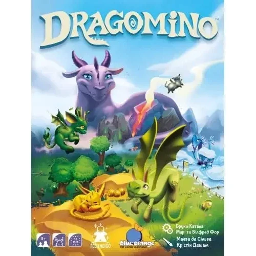 Настільна гра Feelindigo Драгоміно (Dragomino) (FI23047): Виробник Feelindigo