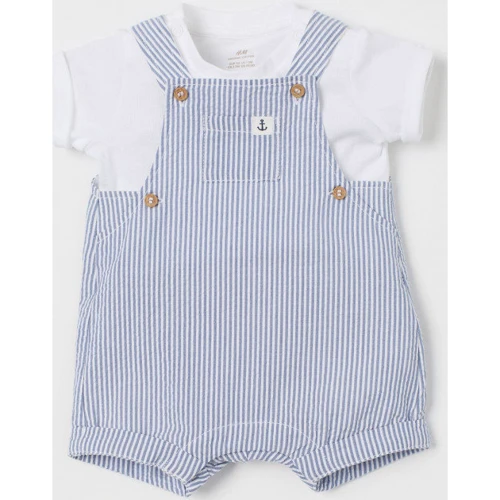 Костюм H & M 611-836173 56 см блакитний