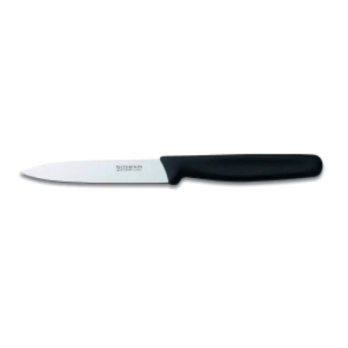 Кухонний ніж Victorinox хвиль. з чорною ручкою 10см (5.0703)