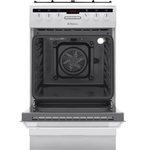 Плита комбинированная Hansa FCMW58221: Размеры 85x50x60 см (ВхШхГ)