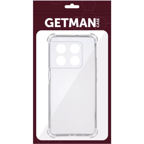 Аксессуар для смартфона TPU Case GETMAN Ease logo Transparent for OnePlus 10T: Совместимость OnePlus 10T