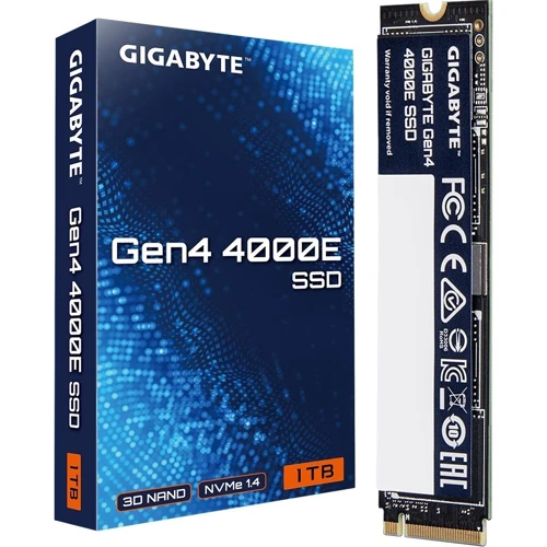 GIGABYTE Gen4 4000E 1 TB (G440E1TB): Интерфейс подключения PCI-Express 4.0 (x4)