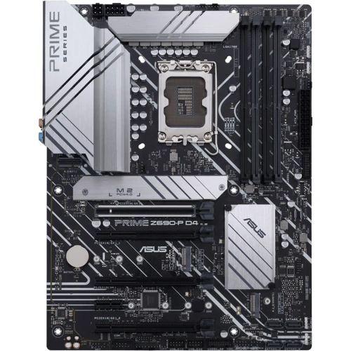 ASUS PRIME Z690-P D4: Разъемы на плате USB 2.0, USB 2.0, M.2, SATA 3.0